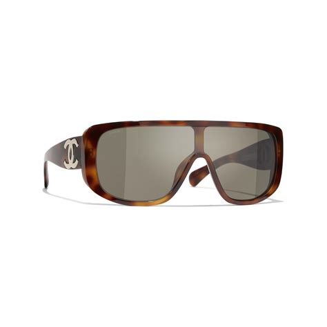 chanel 5466b|Shield Sunglasses .